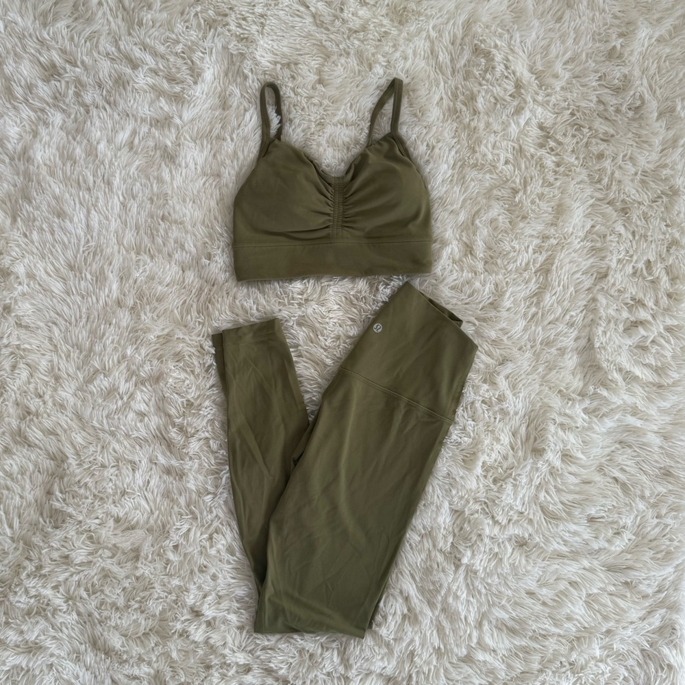 Green Lululemon set